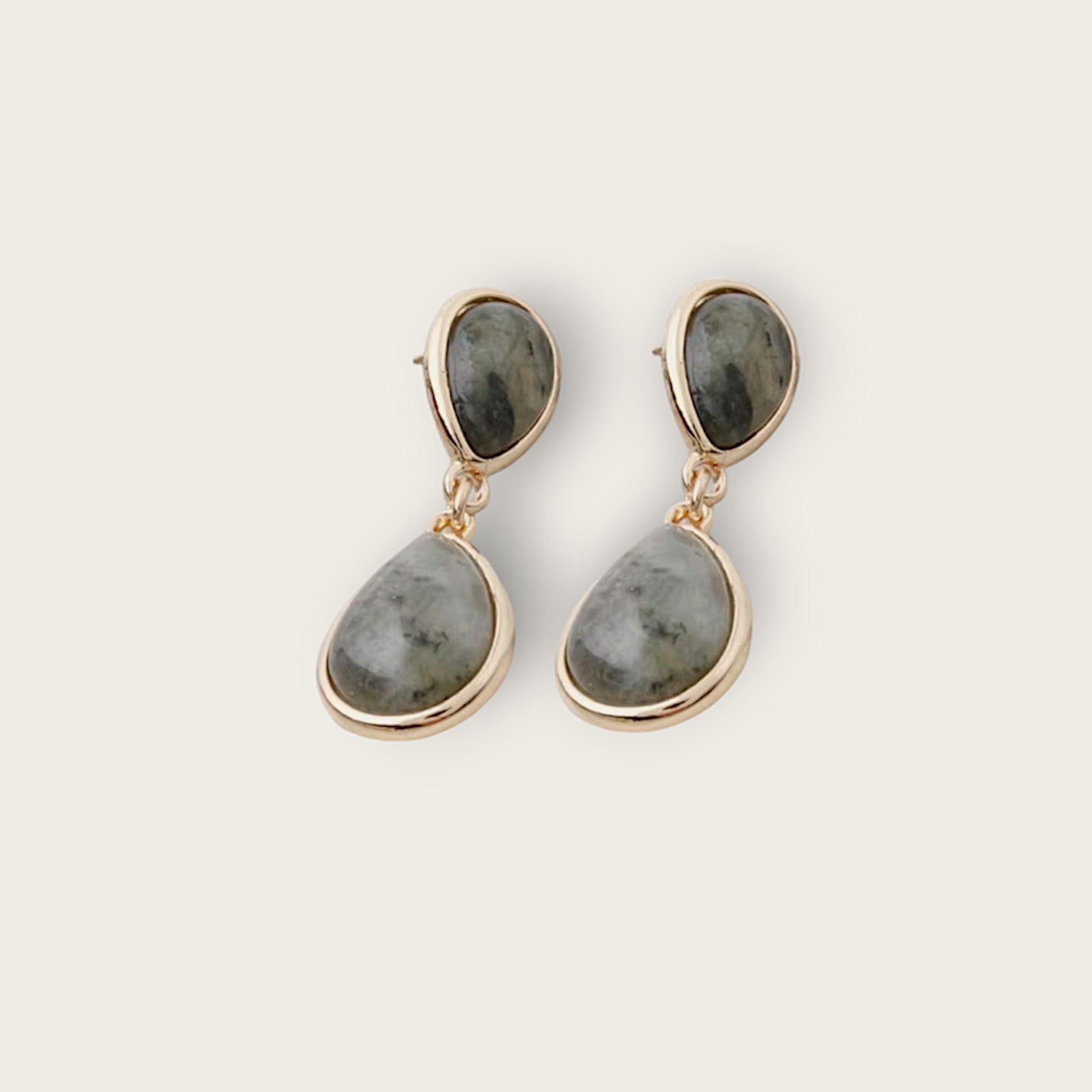 Boucles d'oreilles Labradorite