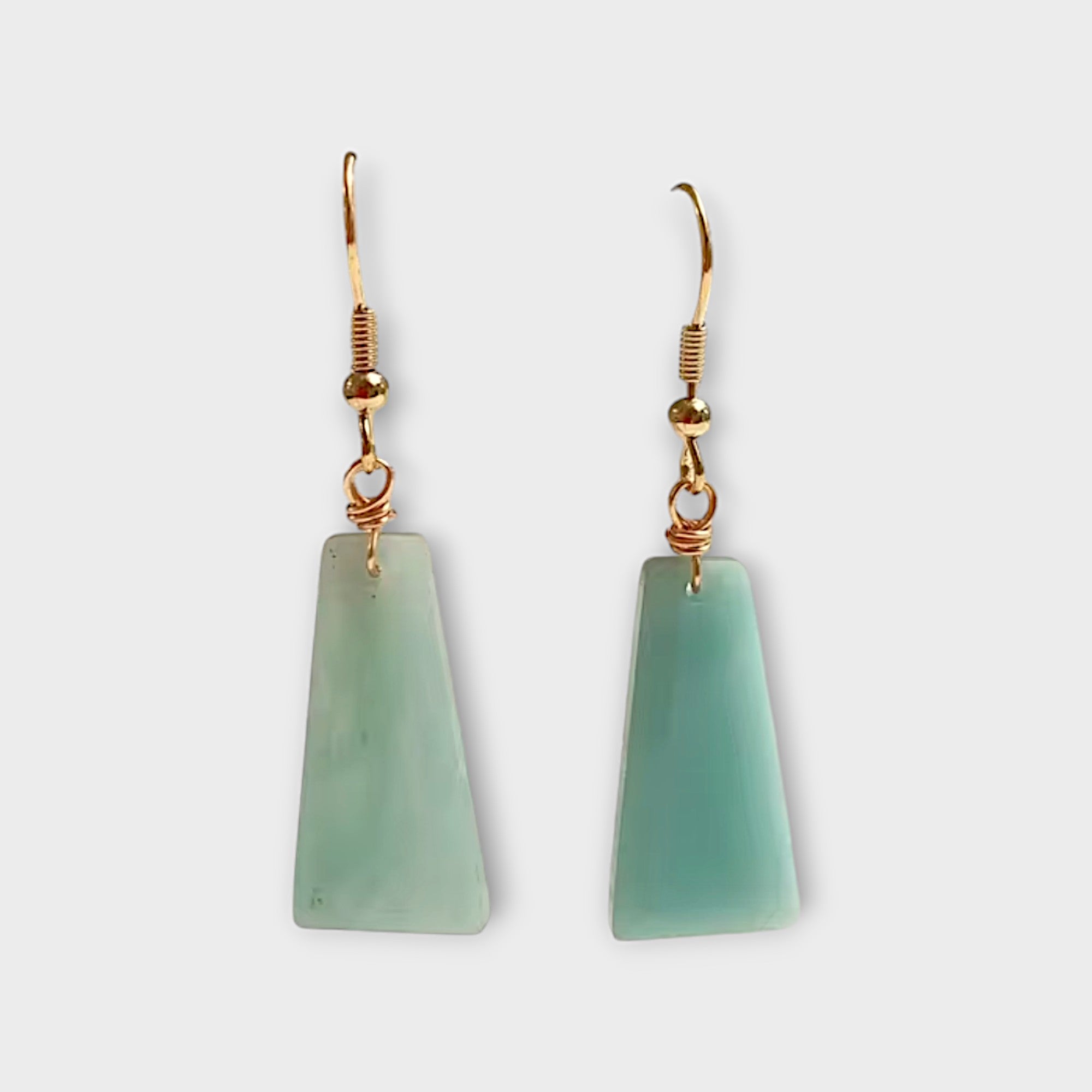 Boucles d'oreilles Amazonite