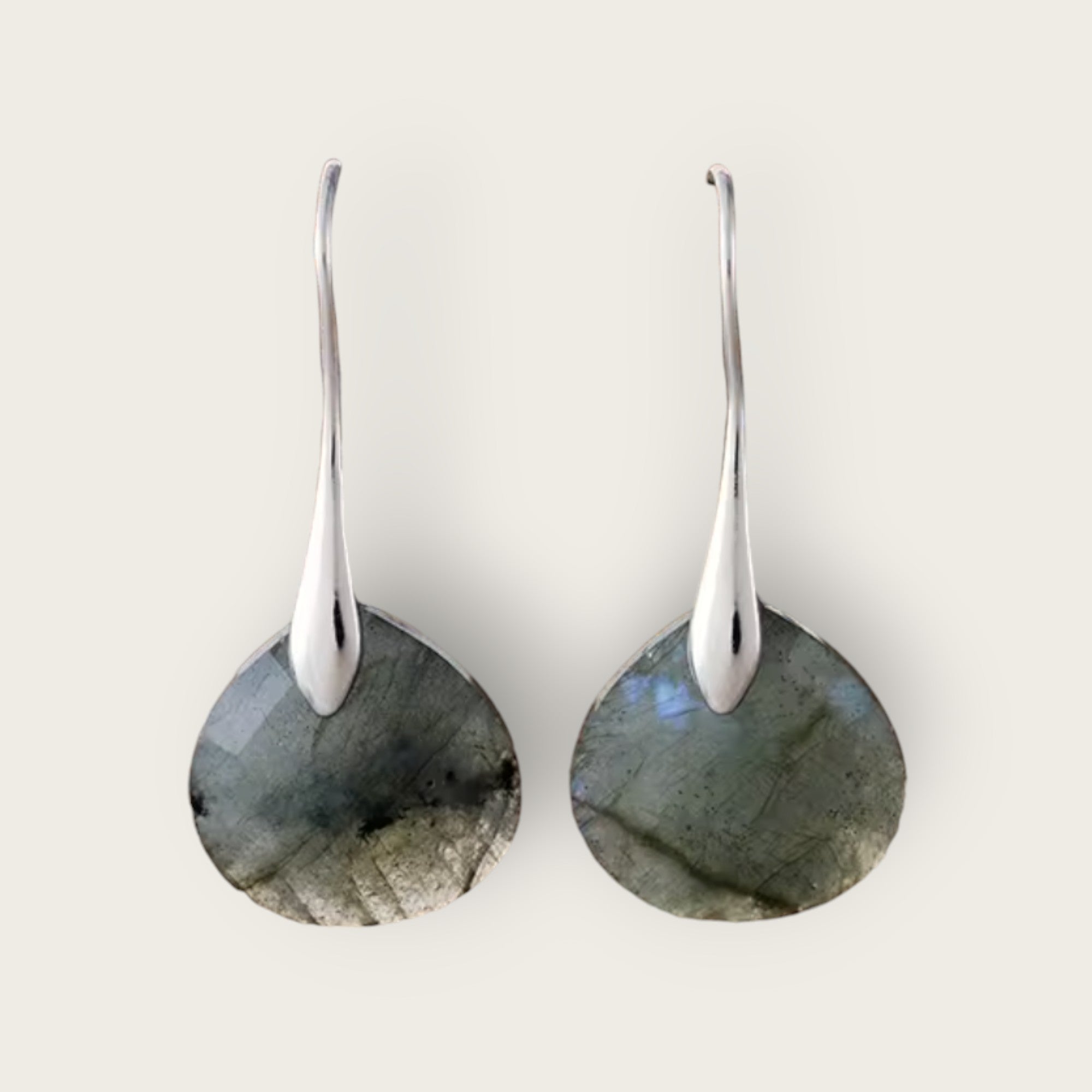 Boucles d'oreilles Labradorite