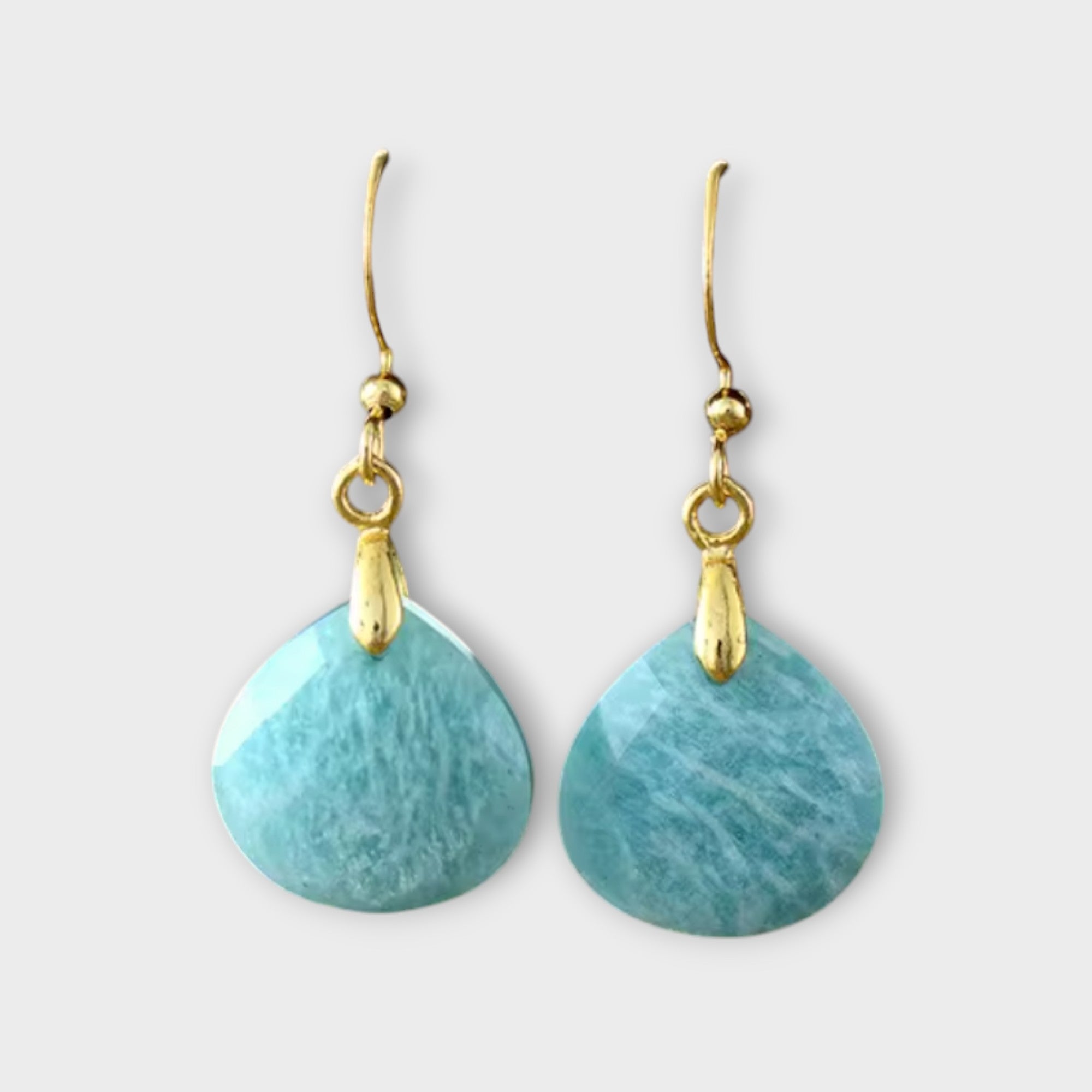 Boucles d'oreilles Amazonite