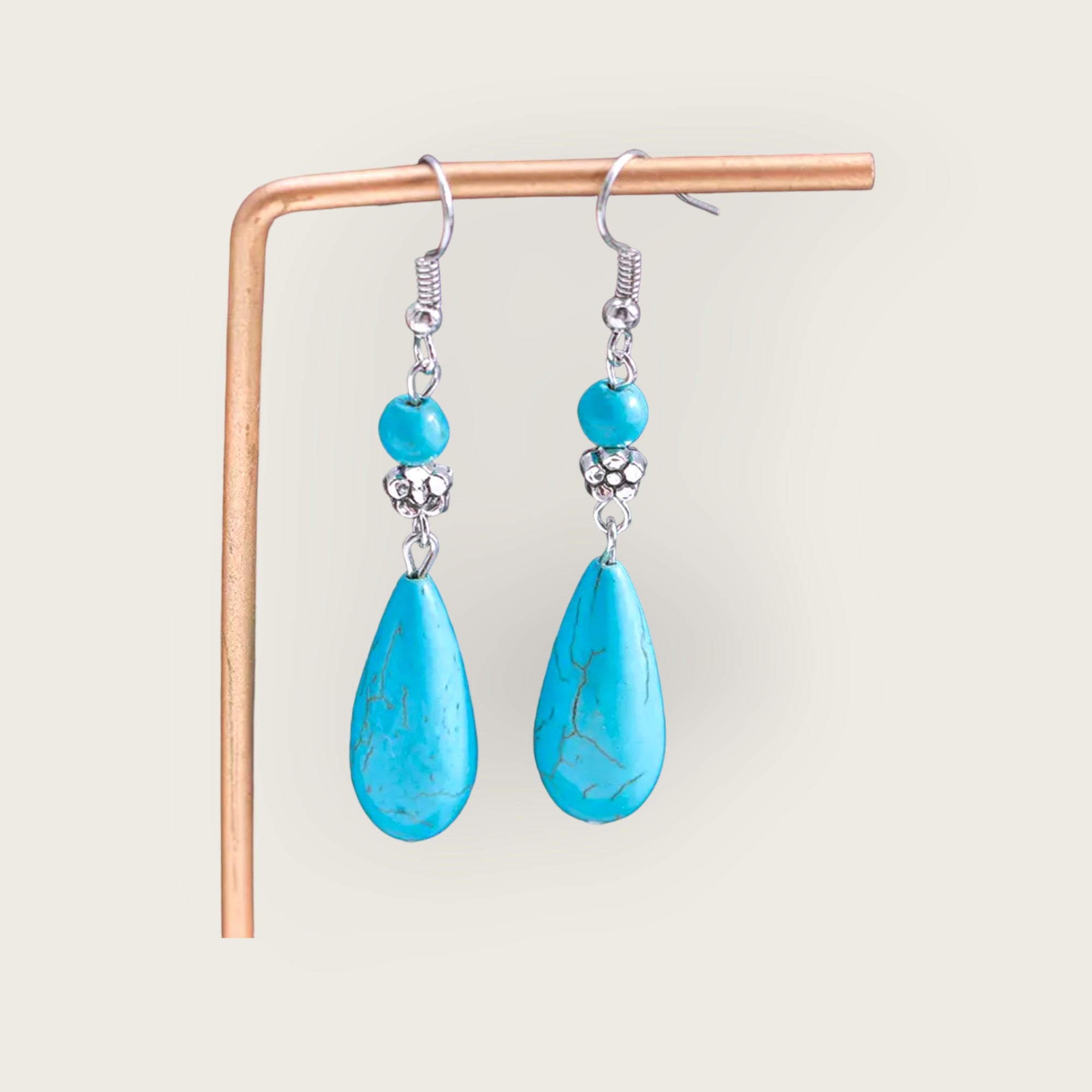 Boucles d'oreilles Turquoise