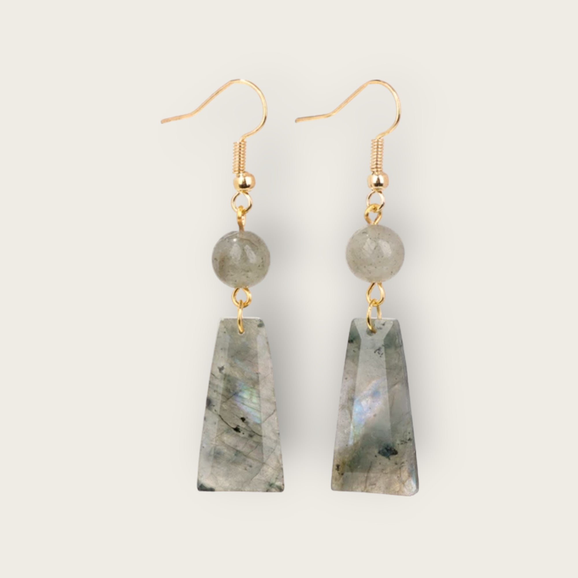 Boucles d'oreilles Labradorite