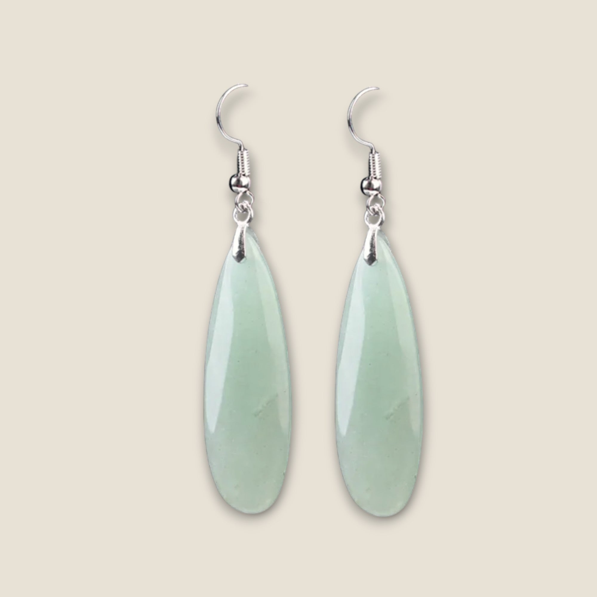 Boucles d'oreilles Aventurine verte