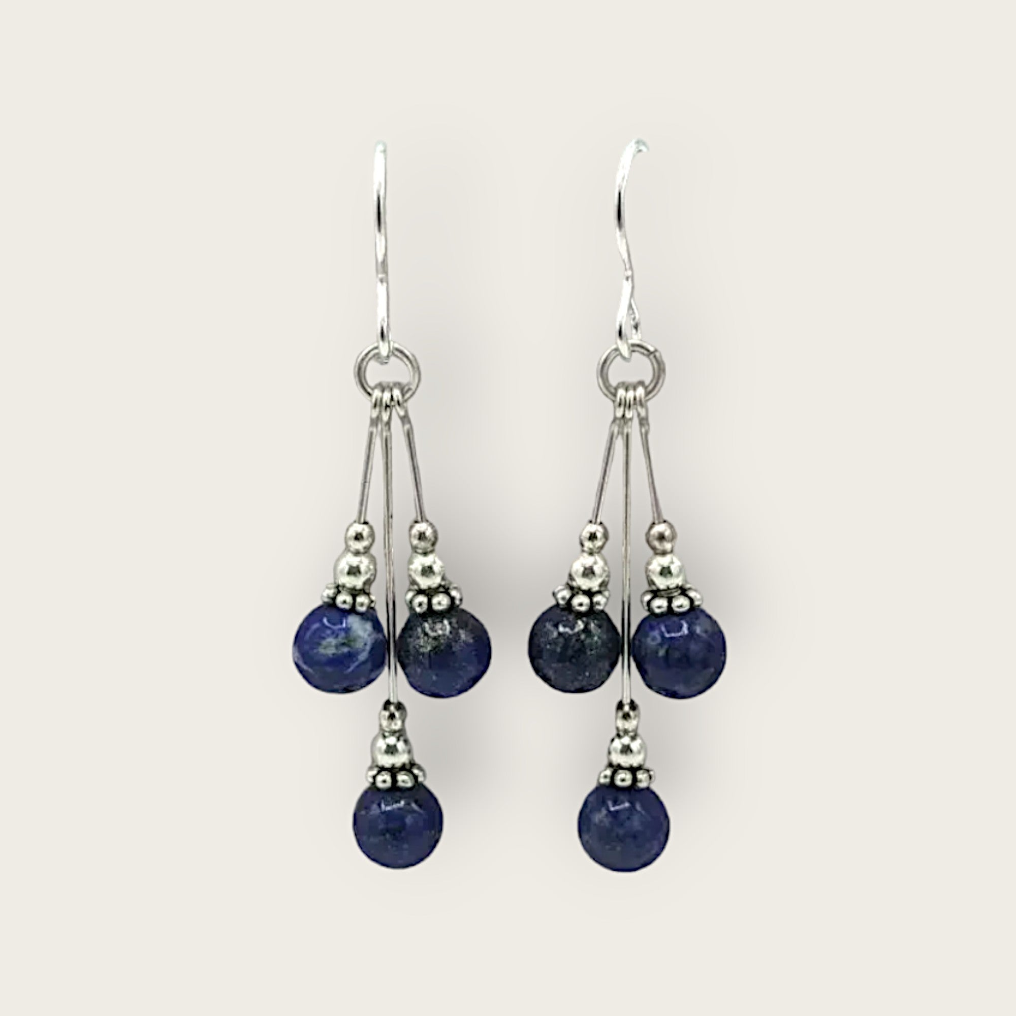 boucles d'oreilles Lapis Lazuli