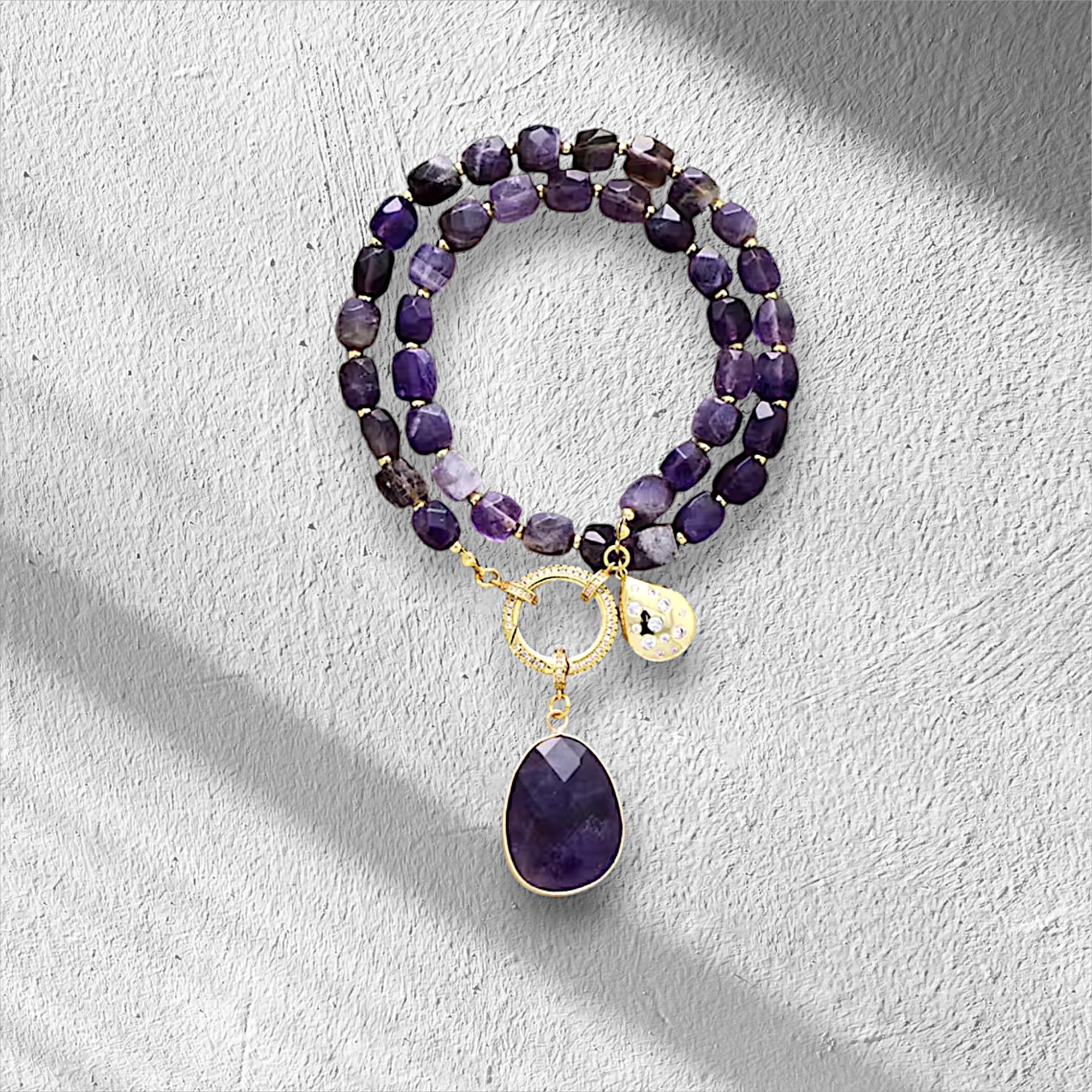 COLLIER AMETHYSTE