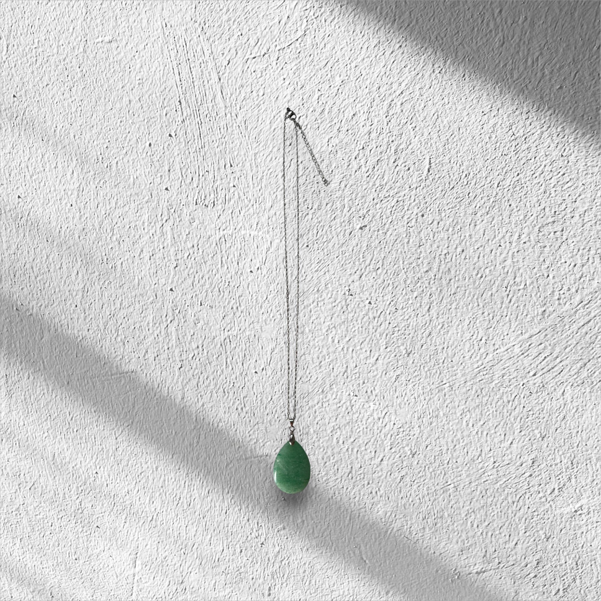 COLLIER AVENTURINE VERTE