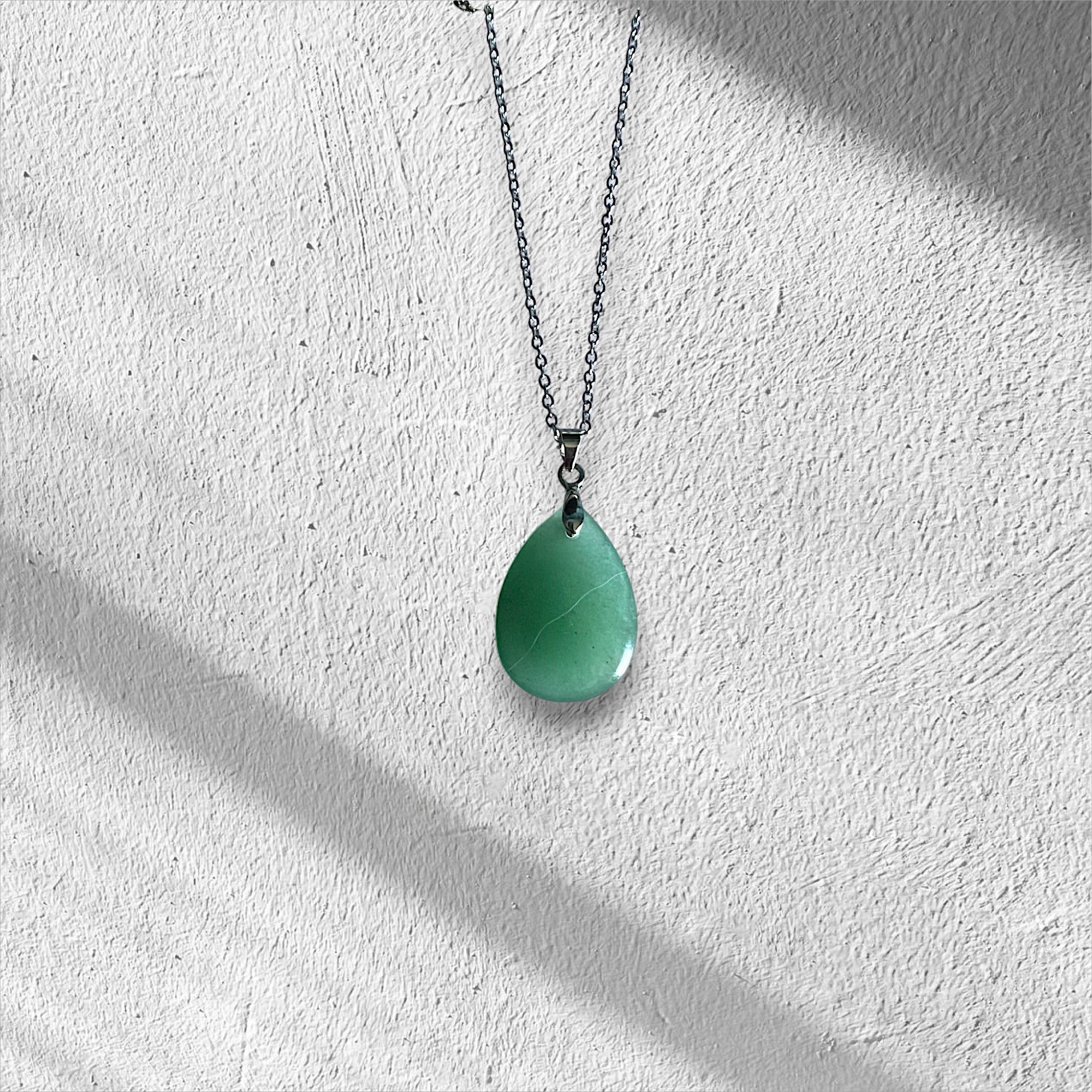 COLLIER AVENTURINE VERTE